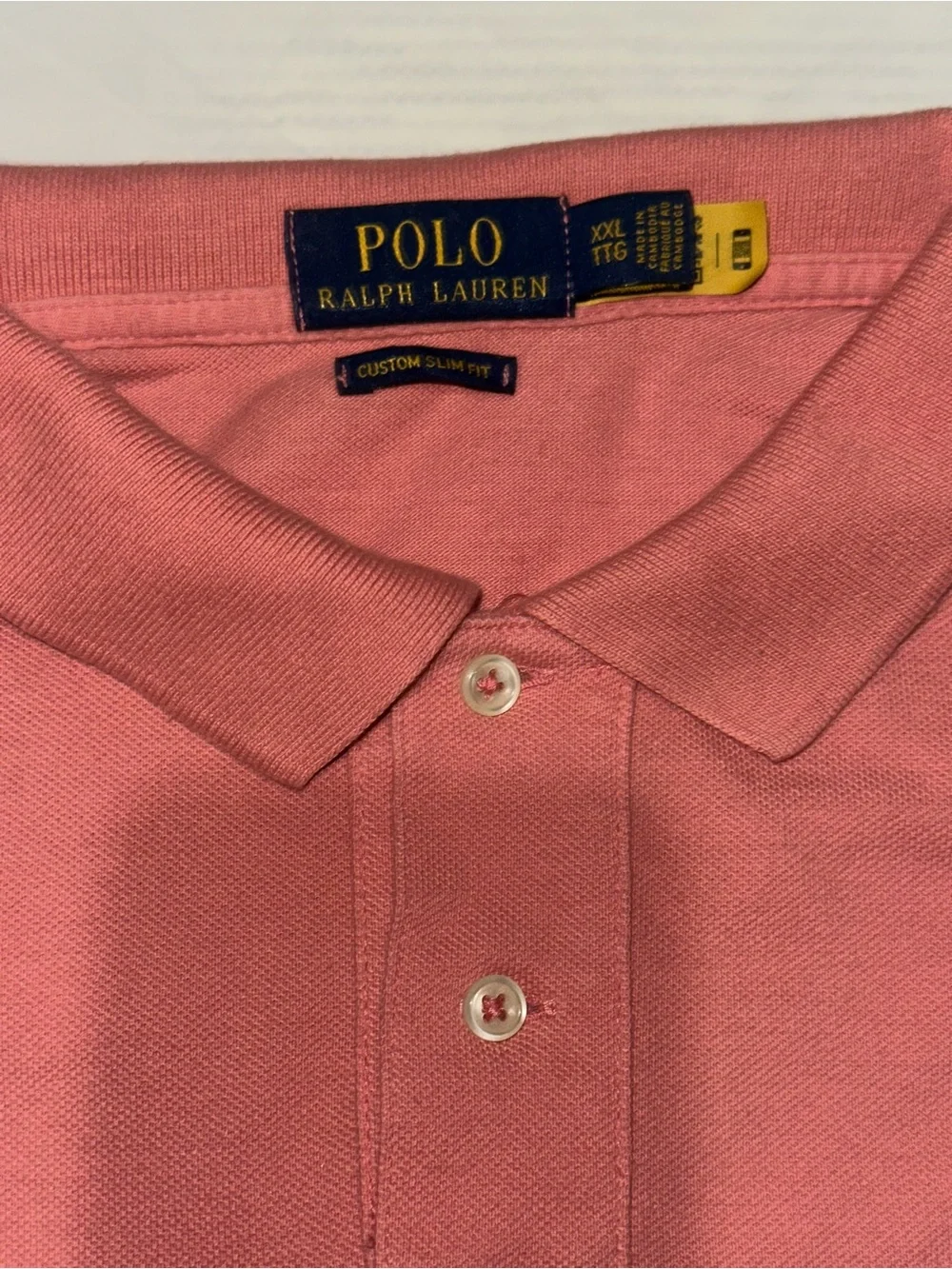 Polo by Ralph Lauren Pink & Green Dual Polo Shirts with Navy Pony